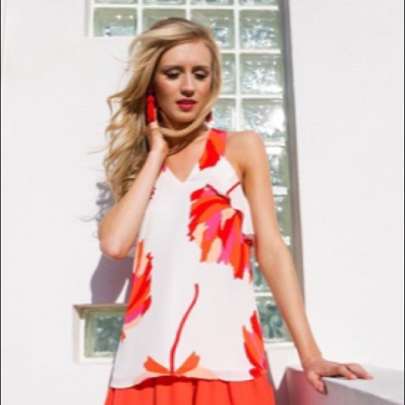 CROSBY by Mollie Burch Tops - Crosby by Mollie Burch Sleeveless Floral Top Medium